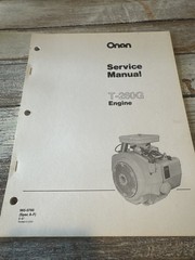 ONAN T-260G Engine Repair Shop Service Manual overhaul owner book OEM Guide