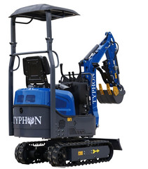 FREE SHIP Mini Excavator 1 Ton Digger 13.5hp Gas Tracked Crawler B&S EPA Engine