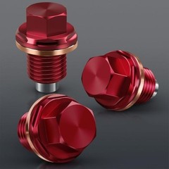 Magnetic Oil Drain Plug 7075 Aluminum CNC Craft with WasherSize:M14x1.5 plug