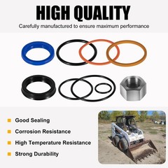 Replacement Skid Steer Lift Hydraulic Cylinder Seal Kit Fit for Bobcat 444 50…