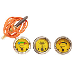 Gauge Set Amp Oil Temperature for Oliver Tractor SUPER 44 55 66 77 88 440 660