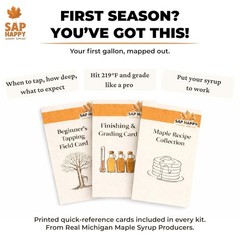 Complete Maple Syrup Tapping Kit for First-Time Makers