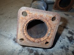 Caterpillar CAT C3.8 Diesel Engine Muffler Pipe Skid Steer 272D2 D3 297D2 299D3