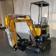 AGT 1 Ton Mini Excavators Crawler Tracked Hydraulic Digger B&S Engine EPA 13.5HP