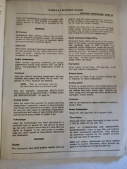 1958 G.M. Diesel Operators Manual Series 71 Engines!