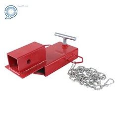 Clamp On Forklift Trailer Hitch 2″ Receiver Attachment Fork Towing Adapter