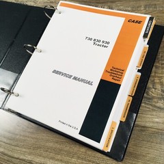 Case 930 931 941 Comfort King Tractor Service Manual Parts Set SN 8258382-Up