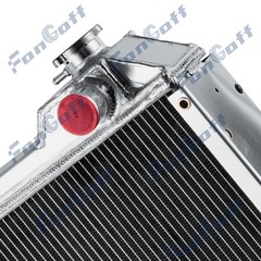 FOR Case Backhoe 570LXT 580SL 586E/590SL P70 P85 234876A1 234876A2 4Row Radiator