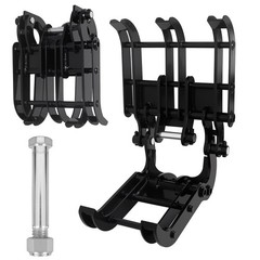 Excavator Attachment Grapple Wood, Metal and Stone Mini Grapple