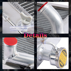 3 Row Aluminum Radiator For Ford Tractor 9N 8N 2N Model 8N8005 AR2018 w/Cap