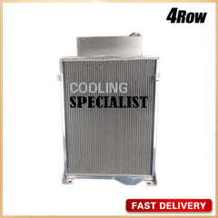 Aluminum Radiator For John Deere 4000 4020 Diesel/Gas AR49454 AR46434 Tractor