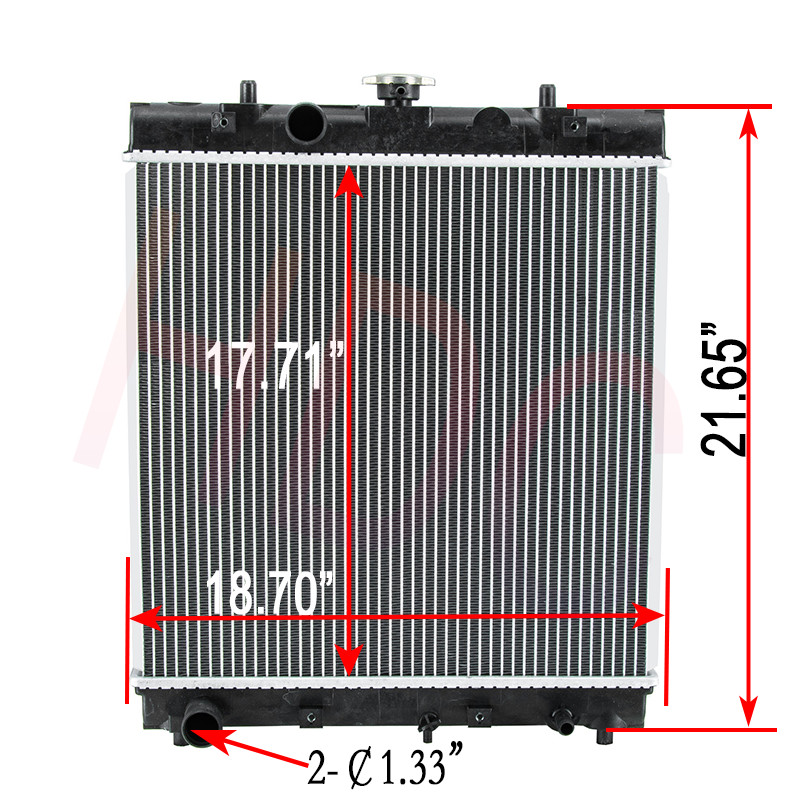 Radiator For Kubota L4630DT L3830 L3830HST L4330 L4630 L3830DT T1150-16010