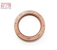 EAI 65x88x12mm FPM/FKM Oil Shaft Rotary Seal w/ Stainless Steel Spring Dbl Lip