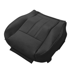 Driver Bottom Seat Cover Microfiber Leather Black 2008-16 Chrysler Town Country