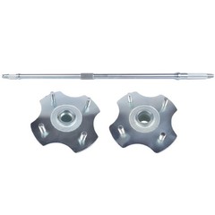 Axle Shaft & Wheel Hubs Kit for Honda Foreman 500 TRX500FE TRX500FM ES S Rear