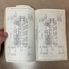 CAT Caterpillar 183 193 PARTS BOOK MANUAL HYDRAULIC CONTROLS D8H D9G sn 27H 28H