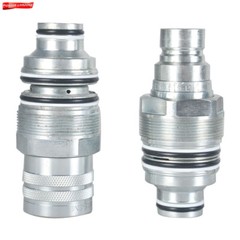 Male & Female Flat Face Coupler Kit 6679837 6680018 For Bobcat Loader S130 T870