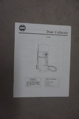 Shopsmith Mark V Dust Collector Manual, Great Shape!
