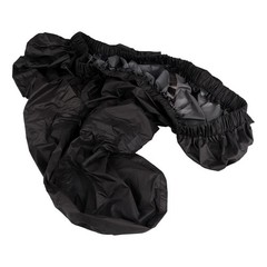 Motorcycle Waterproof Rain Seat Cover Driver Backrests FLHX Black