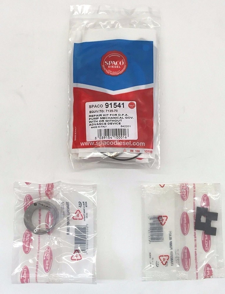 Pair of Injector pump repair Kit and Pair of internal for Delphi CAV Dpa