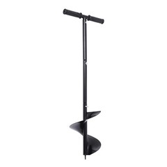 Manual Fence Post Hole Auger Hand Drill Earth Auger Post Hole Digger Garden 7″