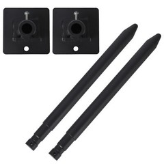 17″ Stabilizer Hay Bale Spear Attachment,2Pcs Quick Attach Bale Spike No-Sleeve