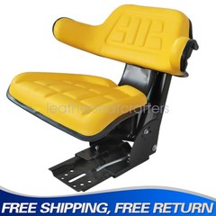 For Ford/New Holland 5600 5610 5900 Yellow Tractor Suspension Seat Universal