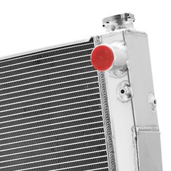 4 Row 70mm Aluminum Radiator for Case New Holland Skidsteer 47946380 47504386