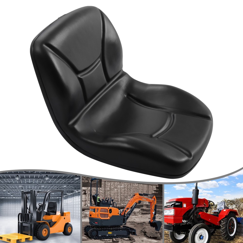 High Back Seat for John Deere 650 750 850 950 1050 Compact Tractor Black New
