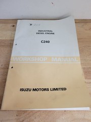 Isuzu C240 Industrial Diesel Engine Workshop Shop Service Repair Manual Original