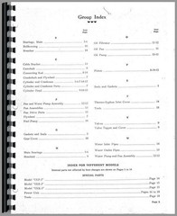 Hercules IX-3 IXF IXA IXK IXB Engine Parts Manual Catalog