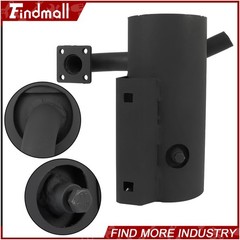 Findmall Black Muffler Silencer 6732282 For Bobcat Loader 463 S70 Kubota Engine
