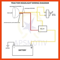 12V Pair Head Lamp Light for FORD Fits Tractor 2N 8N 9N 600 800 Grey 310066F
