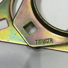 T-72MSTR (2 Pieces) Three Bolt Triangle Stamped Housing For 72mm Od Bearings