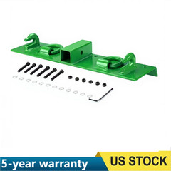 Heavy Duty Bolt On Compact Tractor Bucket Grab Hooks 2″ Receiver for John Deere
