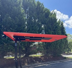 Tractor Canopy (59″ x 43″) for L & M Series Kubota Orange – Top Mount