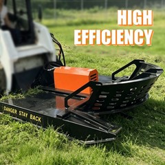 Wolverine Skid Steer Brush Cutter 66” New Hydraulic Mower Brush Hog Attachment
