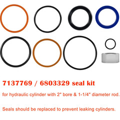 6803329 Hydraulic Lift Cylinder Seal Kit for Bobcat 742 743 753 444 500 520 642