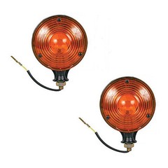 Tractor caution lights 2 pk to Fits FARMALL Fits New Holland Fits John Deere