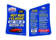 Lucas Oil 10683 Hot Rod & Classic Car SAE 10W-40 Motor Oil – 5 Quart (Pack of…