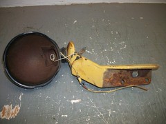 Caterpillar 12E Motor Grader Headlight Bracket Cat 120 12F 140 14E 3D7822
