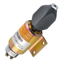 NEW Fuel Shutoff Stop Solenoid Valve 2001-12E2U1B1S1A For Woodward 3 Terminals