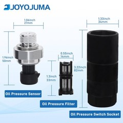 Oil Pressure Sensor for Chevy Silverado Tahoe GMC Sierra Cadillac Escalade