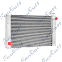 4 Row 70mm Aluminum Radiator fit Case New Holland Skidsteer 47946380 47362351 US