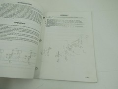 Yetter L128 Parallel Linkage Fertilizer Row Unit Set Up and Parts Manual