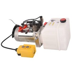 Hydraulic Power Unit 3 Quart Double Acting Dump Trailer Lifting Platforms Pump