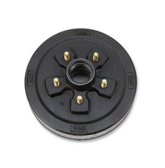 LIBRA One New 10″ X 2-1/4″ Trailer Brake Drum 5 on 4.5″ B.C. for 3500 Lbs Axl…