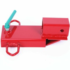 2″ Clamp On Forklift Hitch Receiver Pallet Fork Trailer Towing Adapter
