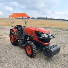 3-Bow Tractor Canopy with Frame Fender Mount 48″ – Orange