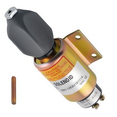 NEW Fuel Shutoff Stop Solenoid Valve 2001-12E2U1B1S1A For Woodward 3 Terminals